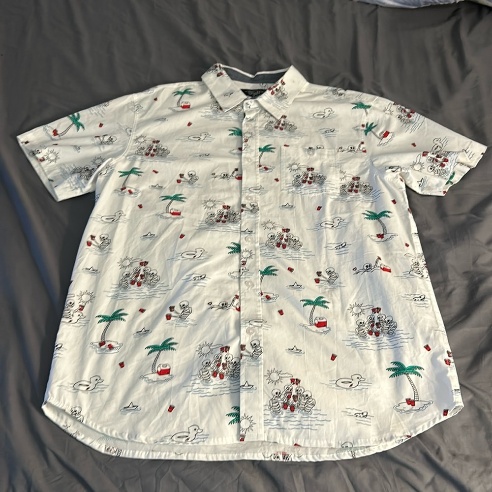 Eighty eight XL party button down shirt